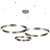 Lampa wisząca CIRCLE 80 LED mosiądz szczotkowany 80 cm - ST-8848-80 brass - Step Into Design